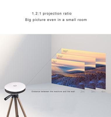 comprare Custom Digital Movie HD 720p WXGA Led Projector 4k 3D DLP Ufficio UFO a forma online manufacture