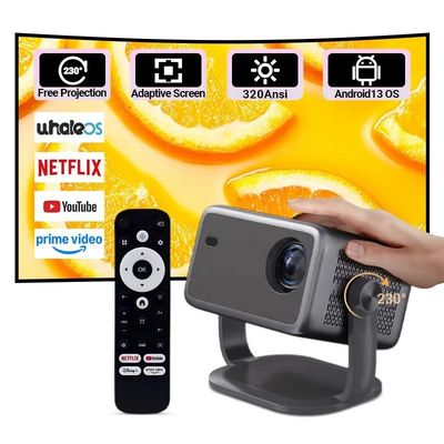 Buon prezzo Proiettori DLP per home theater automatici rotabili 1080p Dynamic Tracking 40-300inch in linea