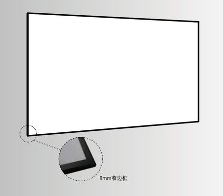 Buon prezzo schermo proiettore esterno fisso a parete da 100 pollici per home theater in linea