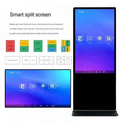 Buon prezzo OEM Outdoor LCD Display Montaggio murale Pubblicità Touch Screen 55 pollici in linea