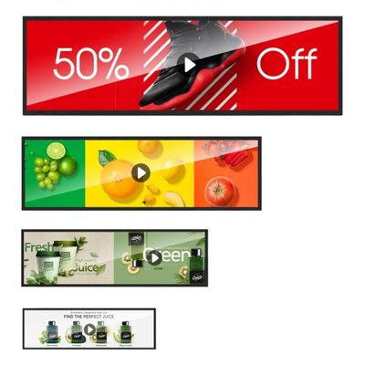 Buon prezzo VGA Digital Signage LCD Advertising Screen Monitor 240V 1920x1080 in linea