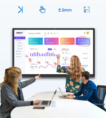 Buon prezzo Macchina didattica multimediale a schermo LCD interattivo toccabile 75 pollici in linea