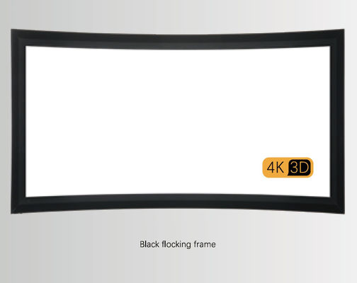 Buon prezzo Home Cinema Auditorium Proiettore Screen Arc Frame Parete rimontabile Montato 100 pollici in linea
